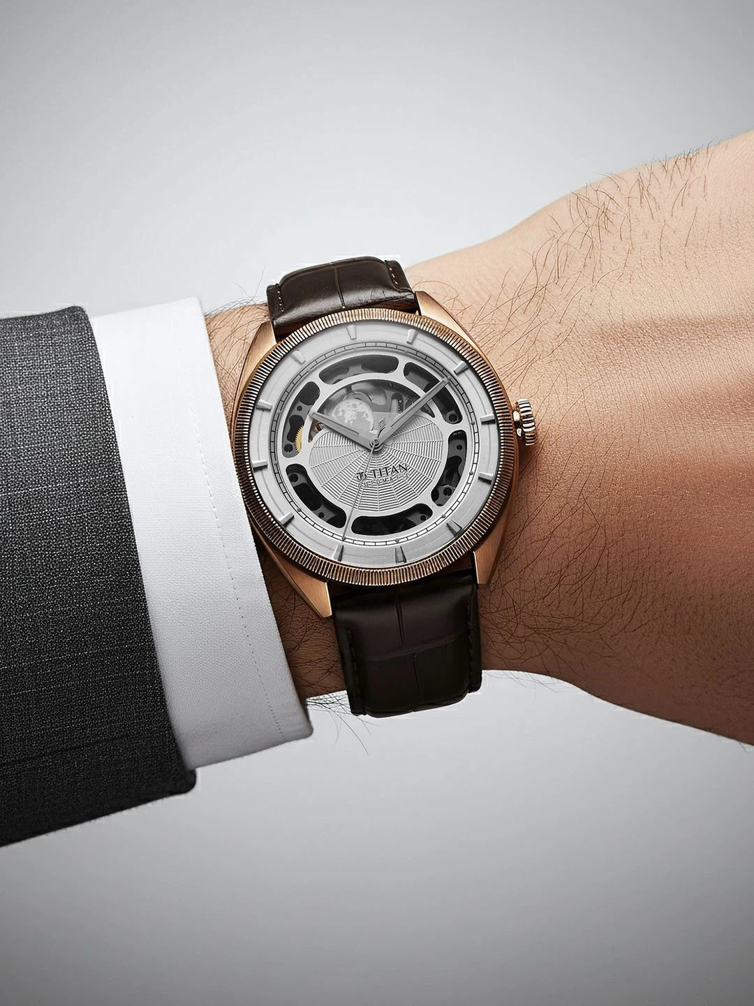 Titan Stellar Automatic Silver Round Dial Stainless Steel Watch - 10011QL01