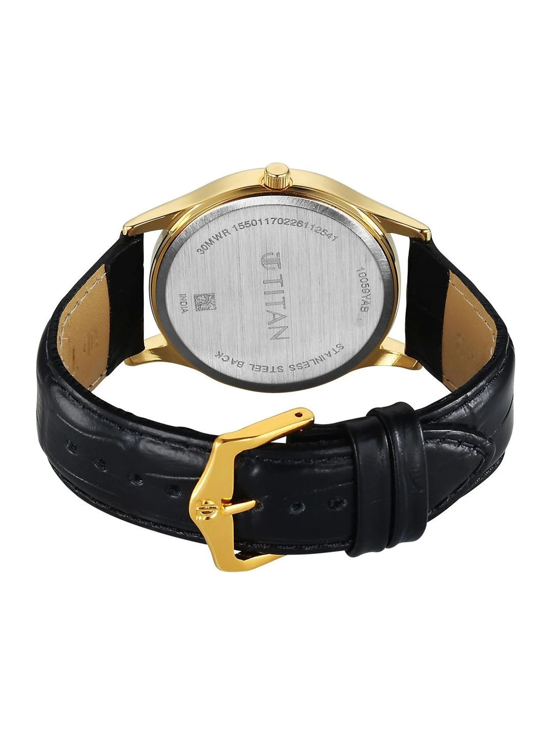 Titan Karishma Black Dial Quartz Analog Watch - 10059YL01