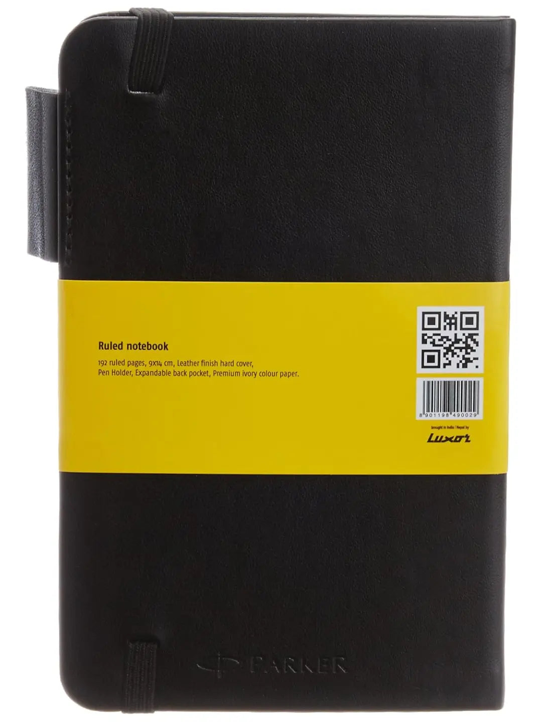 Parker Black A6 (90 x 140 mm) Ruled Notebook