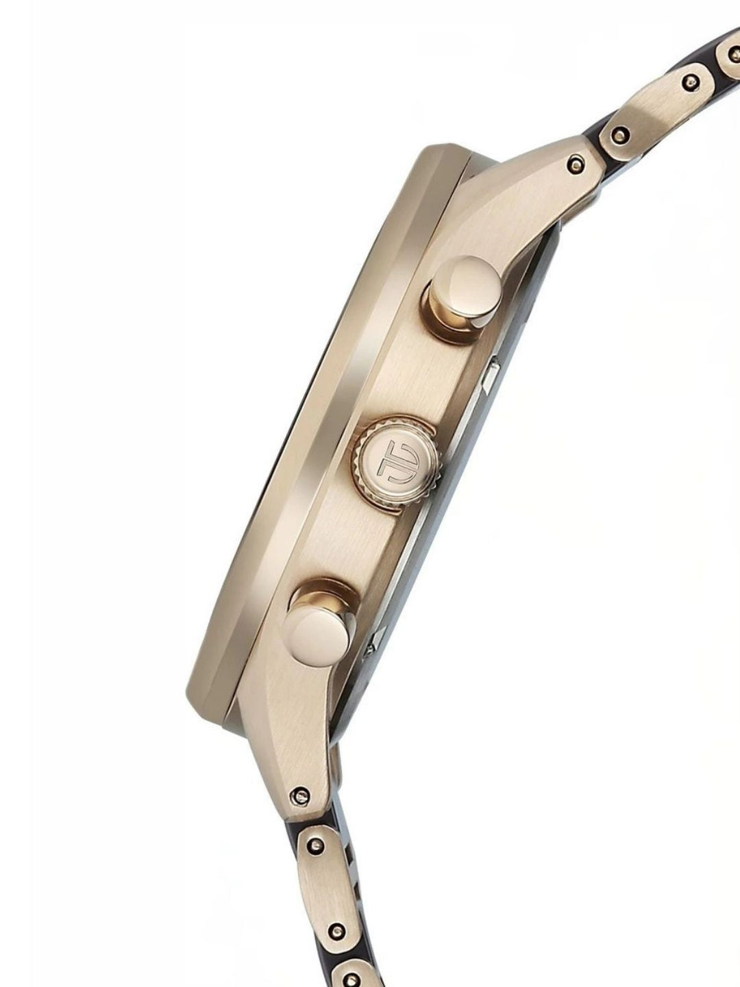 Titan Ceramic Fusion 3.0 Multi-Function Quartz Grey Dial Watch - 90216KD02