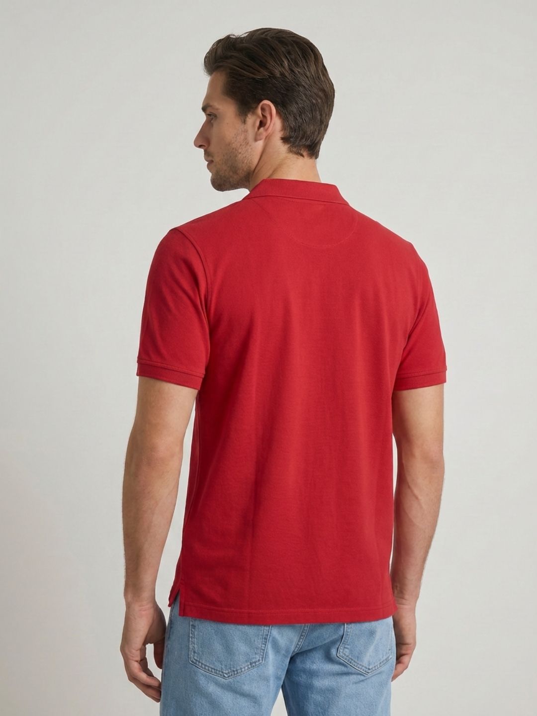 Mokajodi Red Slim Fit T-Shirt