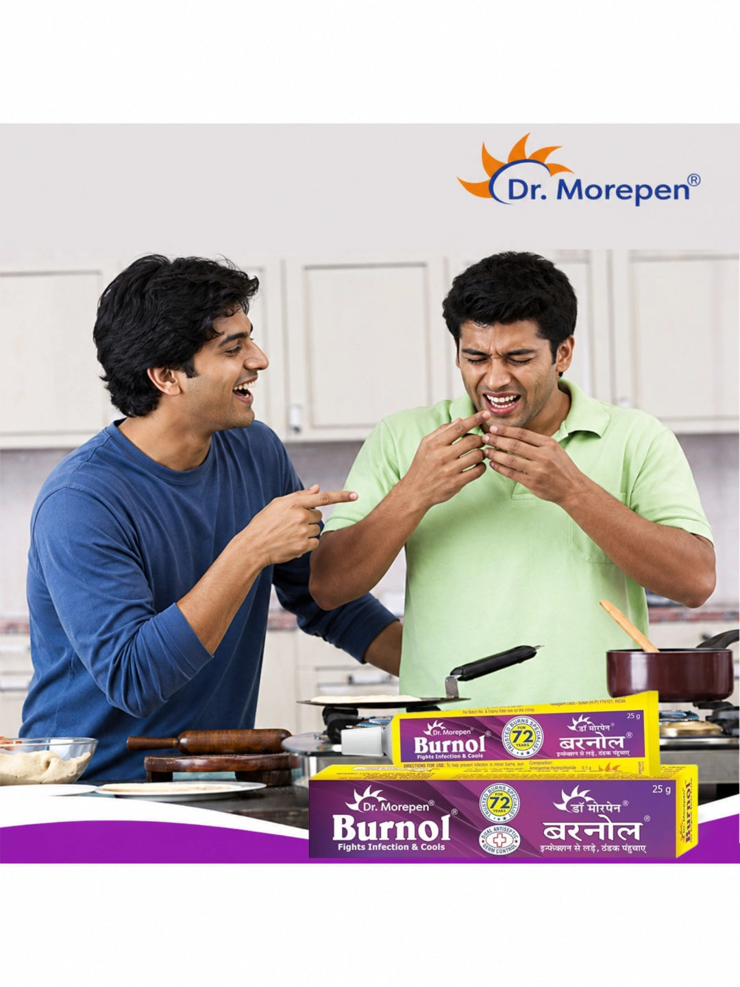 Dr. Morepen Burnol Antiseptic Cream (15gm)