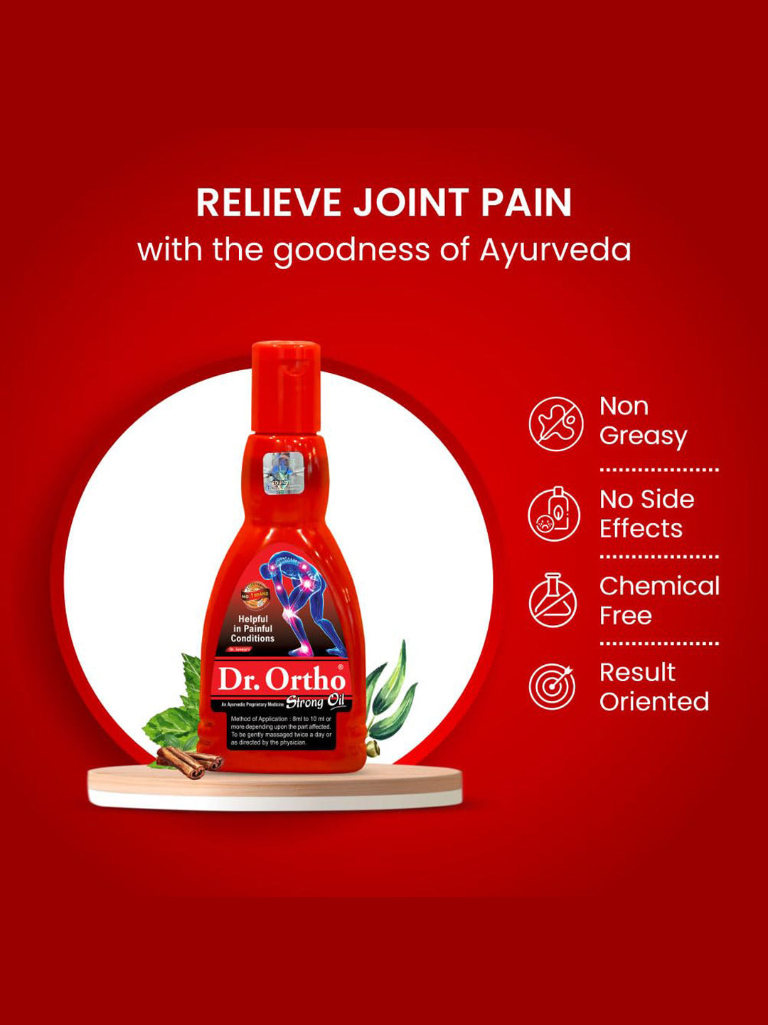 Dr. Ortho Pain Relief Oil (120ml)