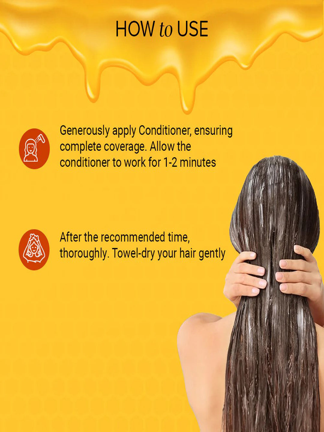 Khadi Natural Honey & Vanilla Hair Conditioner (210ml)