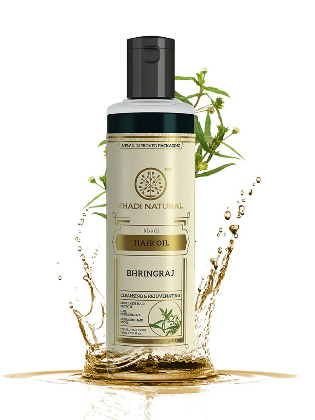 Khadi Natural Bhringraj Hair Oil (210ml)