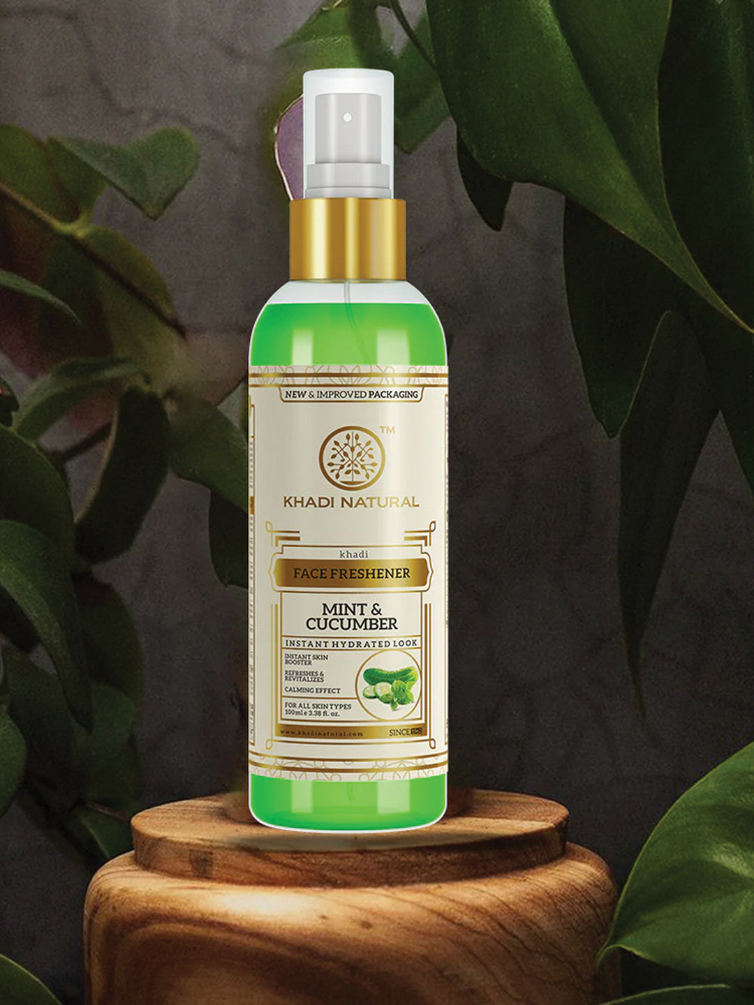 Khadi Natural Mint & Cucumber Face Freshener (100ml)