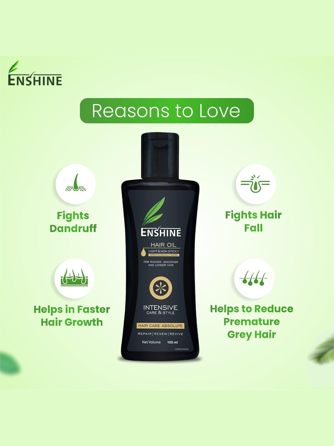 Leeford Enshine Hair Oil Intensive Care & Style
