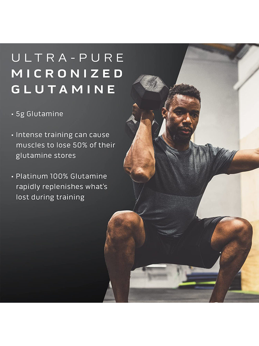 Muscletech Platinum 100% Glutamine Unflavoured Powder 250 g