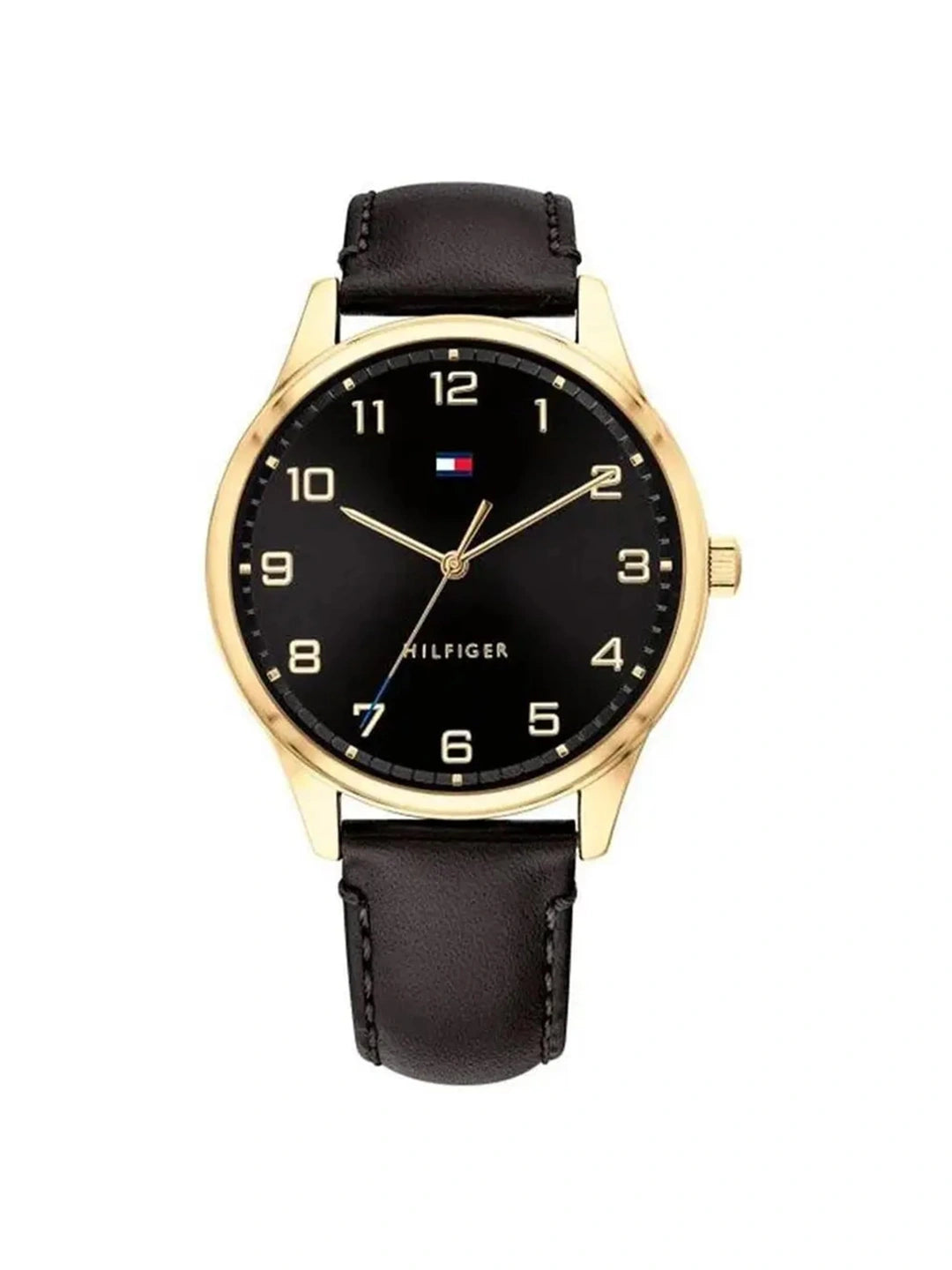 Tommy Hilfiger Round Black Dial Analog Watch - NCTH1791660W