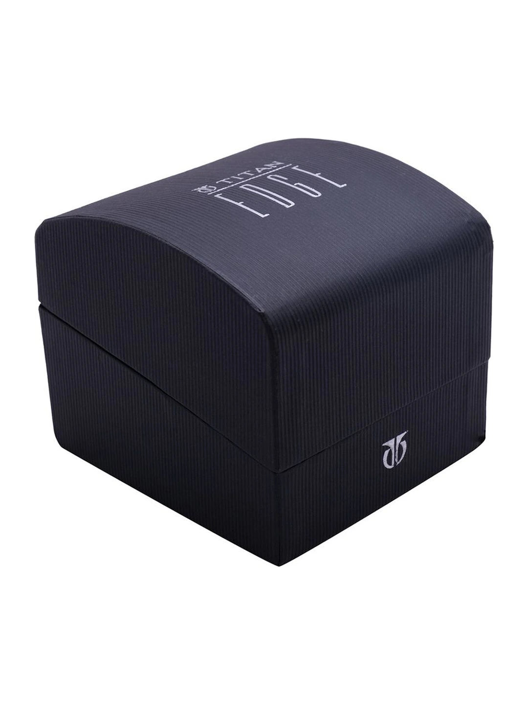 Titan Edge Ceramic Quartz Analog With Black Dial Watch - NT1696NC01