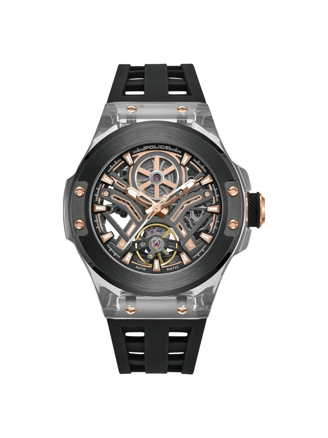 Police Round Analog Watch - PLPEWGR0082202