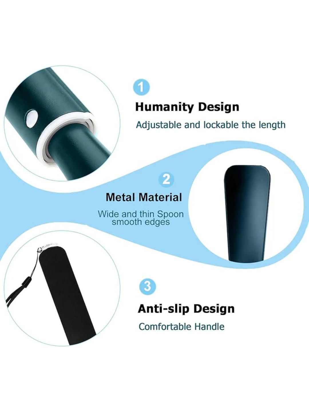 Shoe Mistri Telescopic Metal Shoe Horn