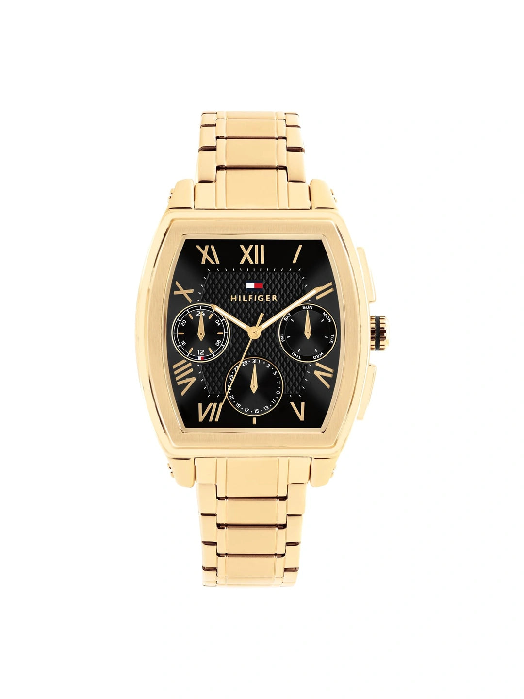 Tommy Hilfiger Rectangle Black Dial Analog Watch - TH1710764