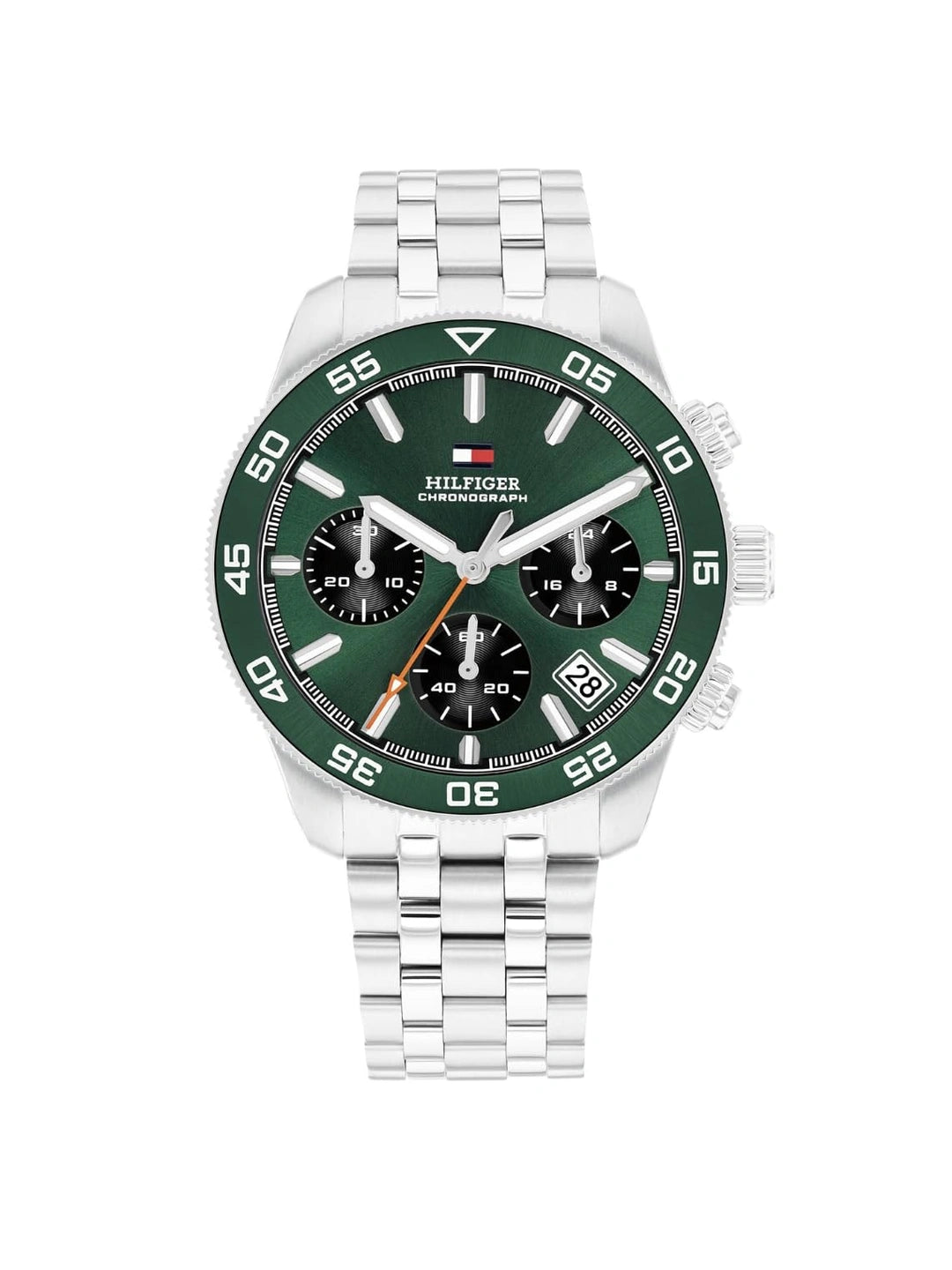 Tommy Hilfiger Round Green Dial Analog Watch - TH1792214