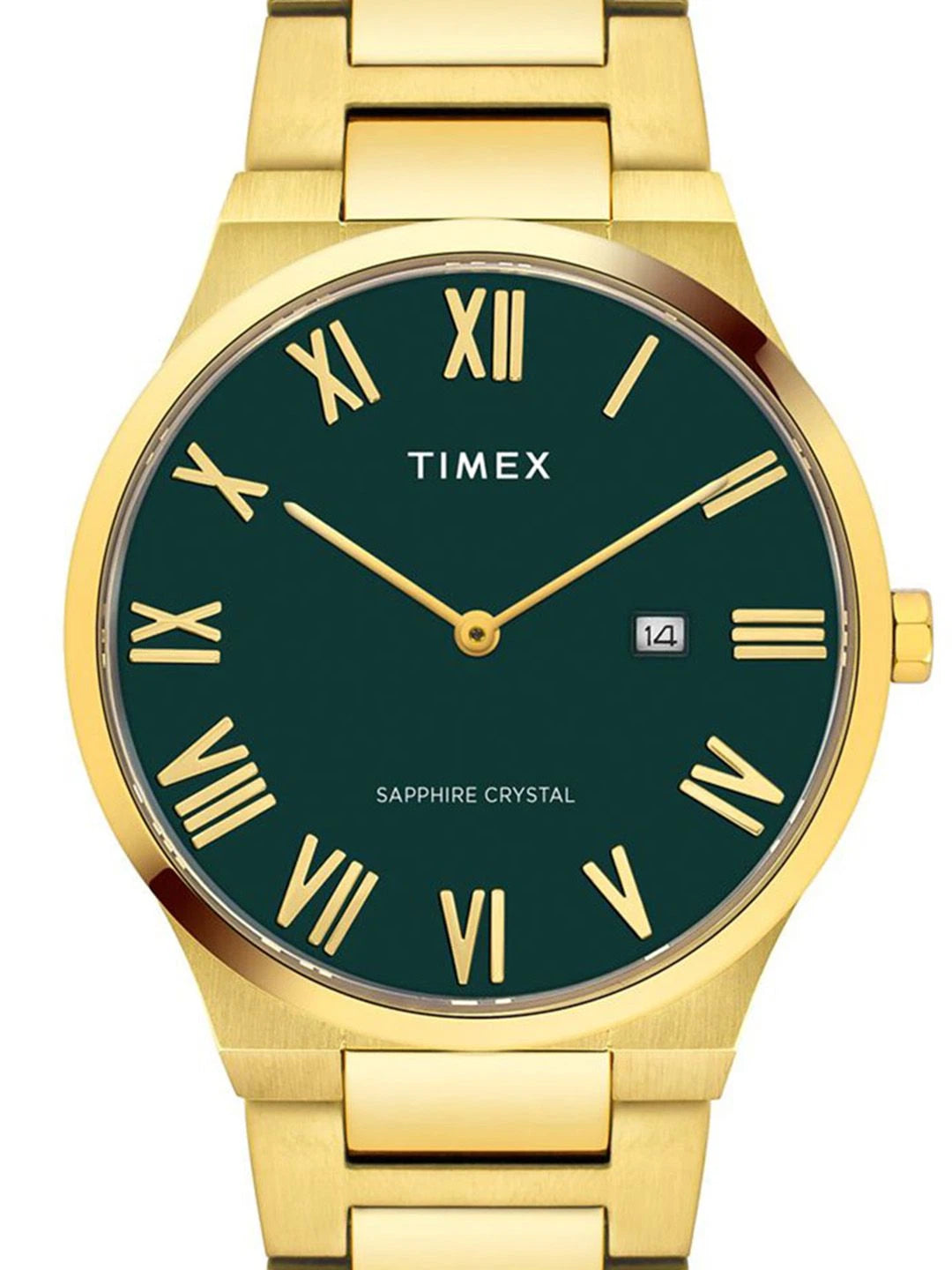 Timex Signio Round 41mm Green Dial Analog Watch - TWEG23608