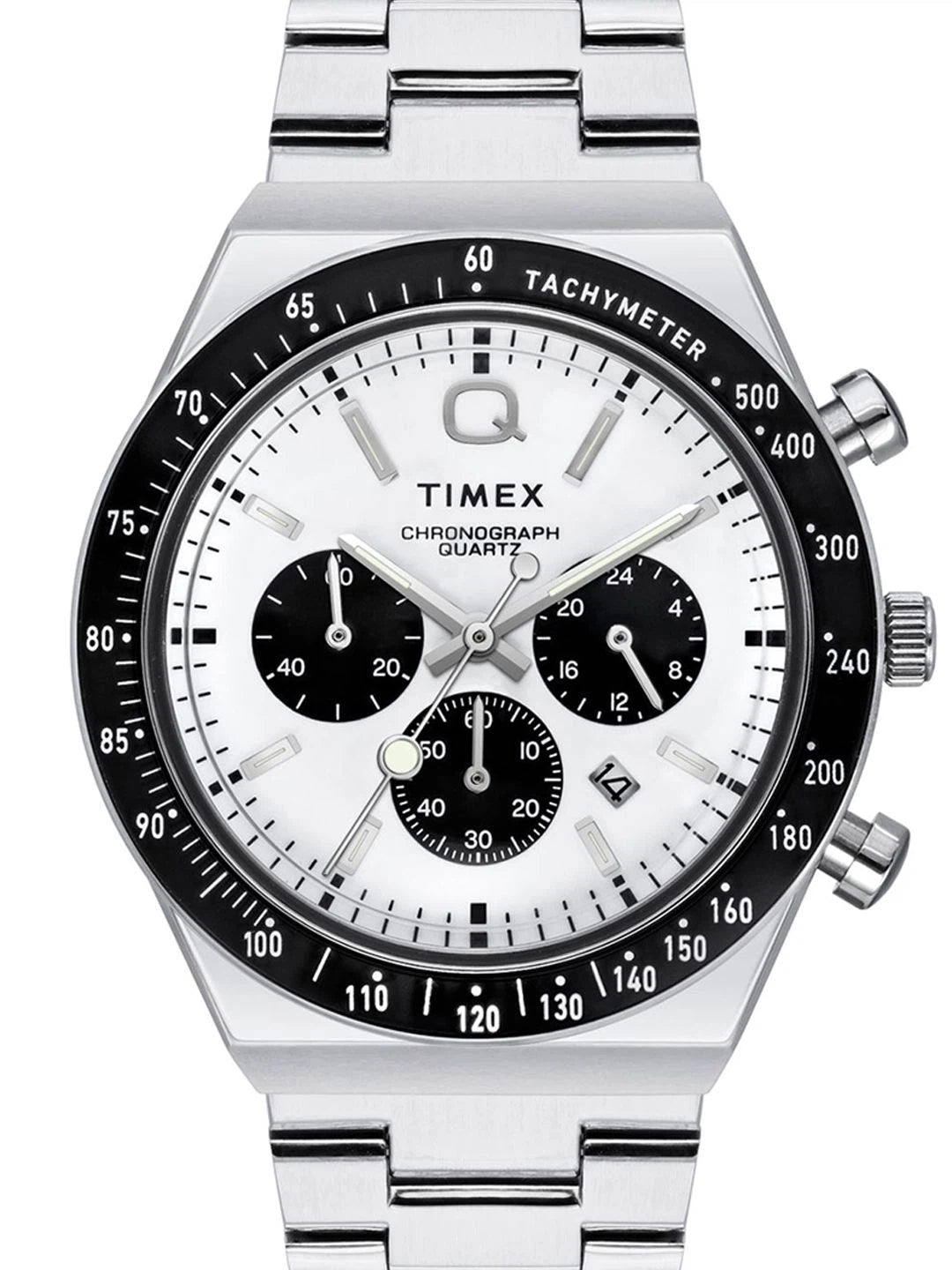 Timex Q Round 21mm White Dial Analog Watch - TWEG26400