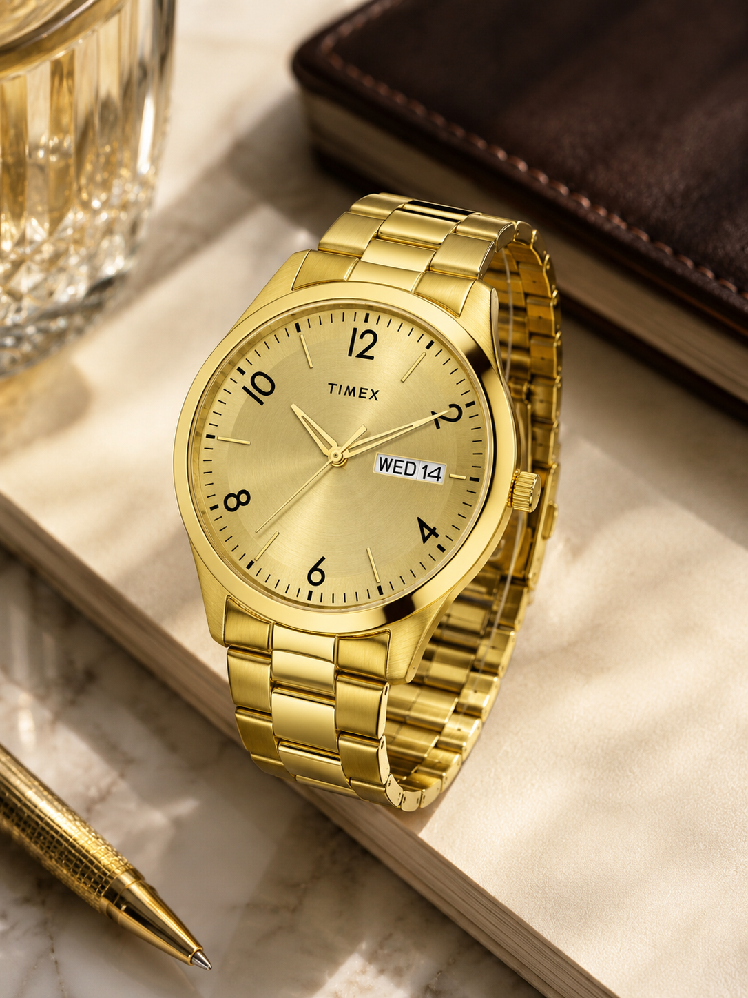 Timex Round Analog Watch - TWTG10403
