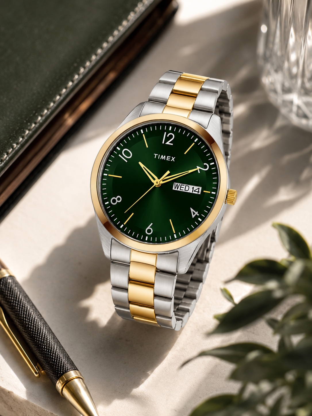 Timex Round Analog Watch - TWTG10404