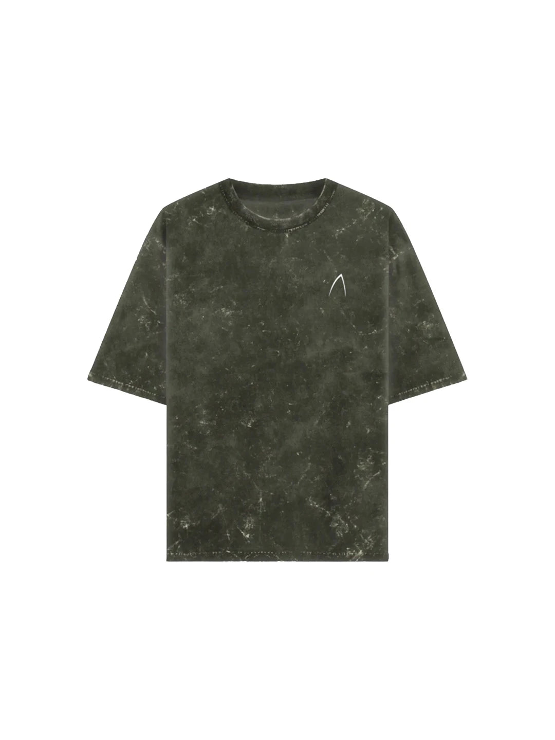 Arya Olive Green Oversized Zodiac Scorpio Print Half Sleeve Cotton T-Shirt