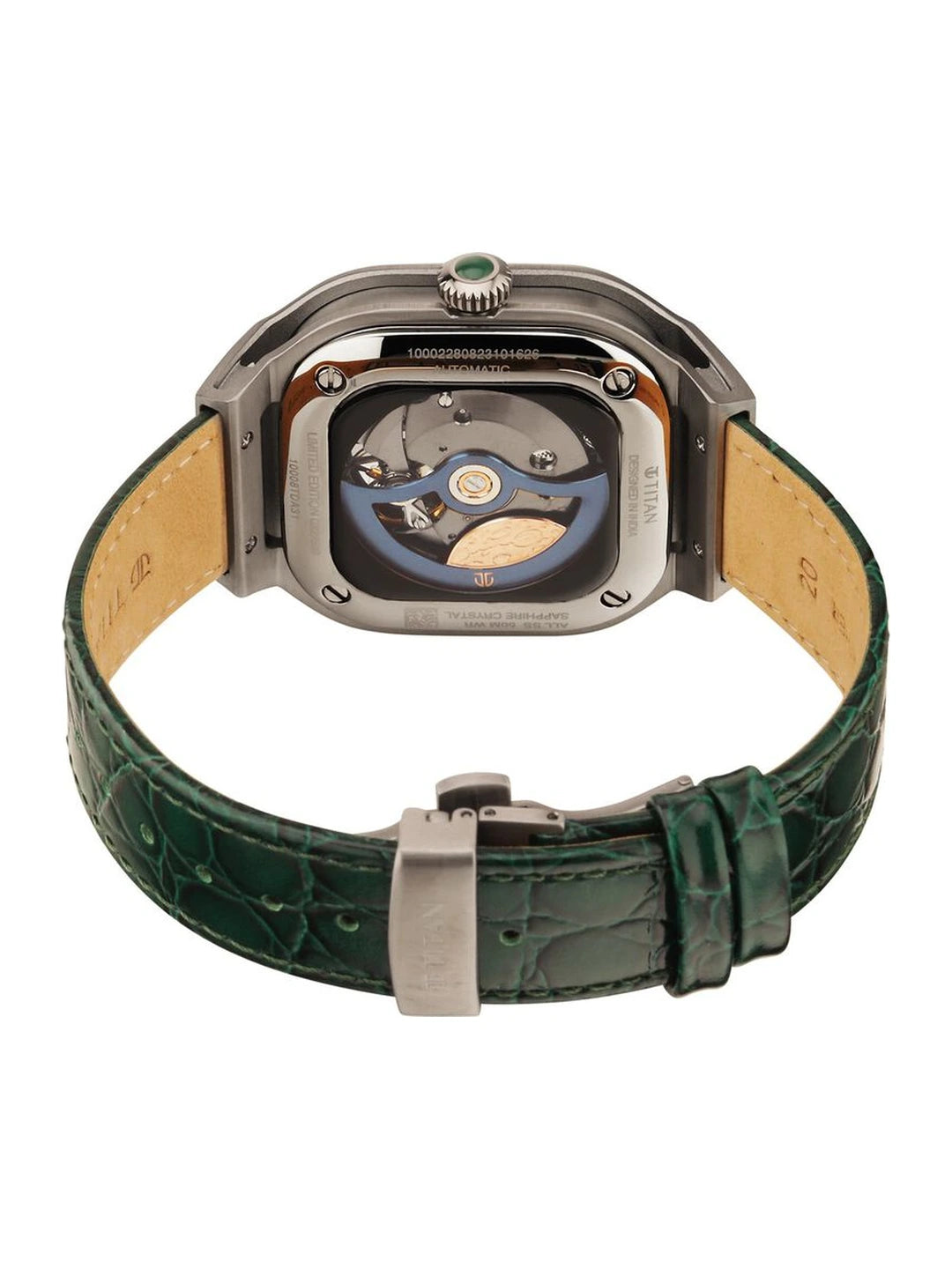 Titan Round Analog Watch - 10008TL01