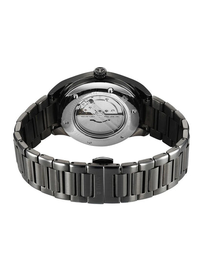 Titan Stellar Automatic Violet Round Dial Watch - 10051QM01
