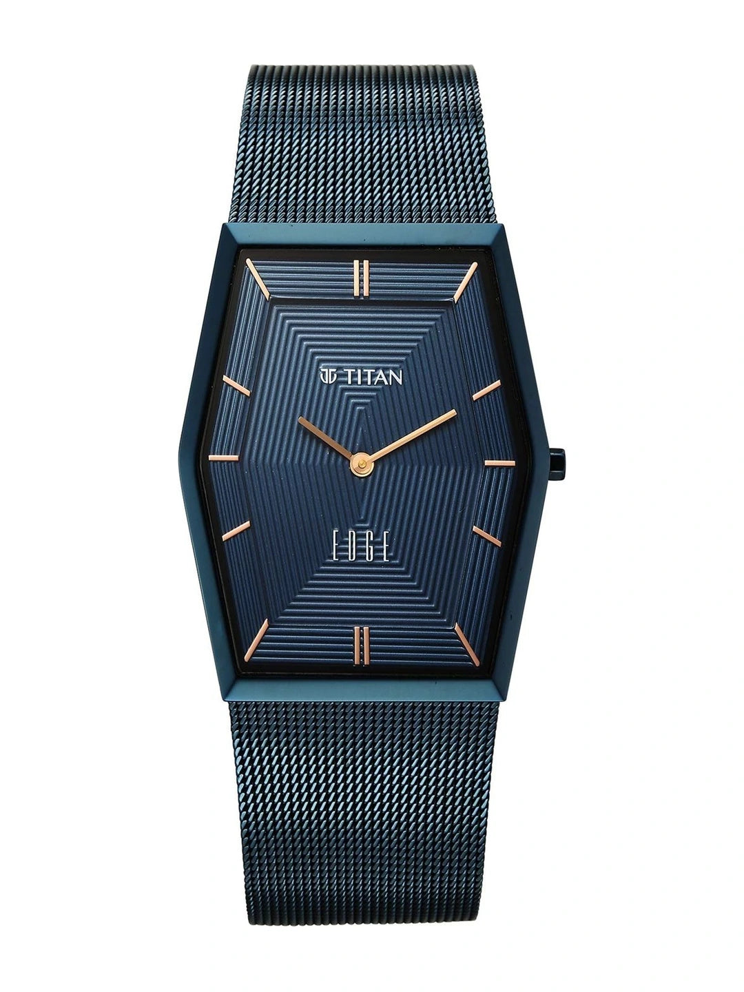 Titan Edge Whimsey Blue Quartz Analog Watch - 10056QM02