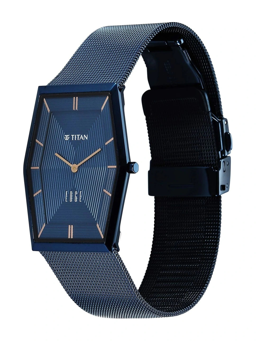 Titan Edge Whimsey Blue Quartz Analog Watch - 10056QM02