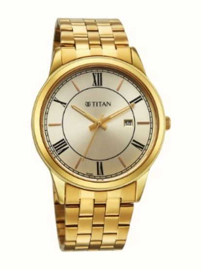 Titan Karishma Festive III Analogue Watch With Bracelet Style Strap - 10060YM01