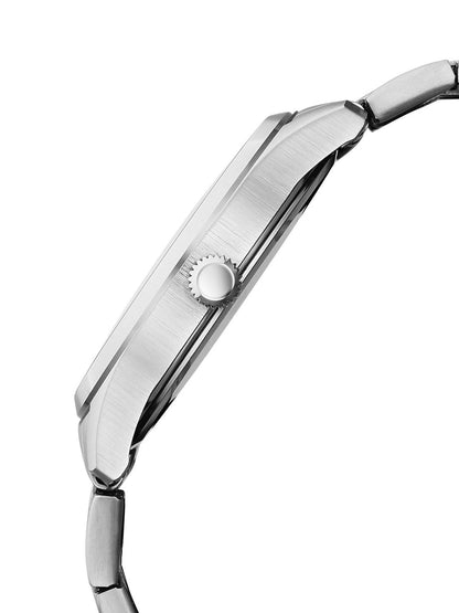 Titan Dial & Stainless Steel Bracelet Style Strap Analogue Watch - 10063SM01