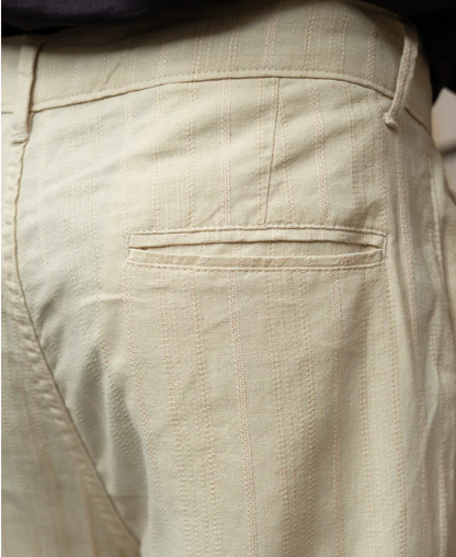 Powerlook Natural Cotton Structure Trousers
