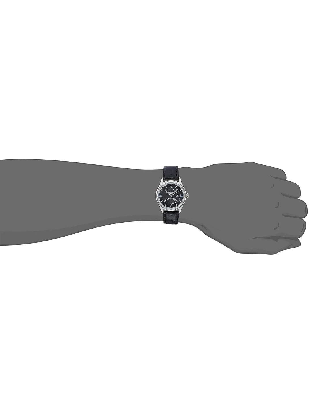 Titan Classique Round Black Dial Analog Watch - 1620SL01