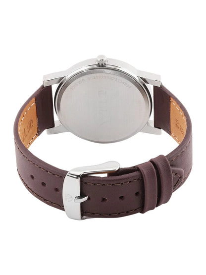 Titan Karishma Zing Quartz Analogue Brown Dial Watch - 1644SL01