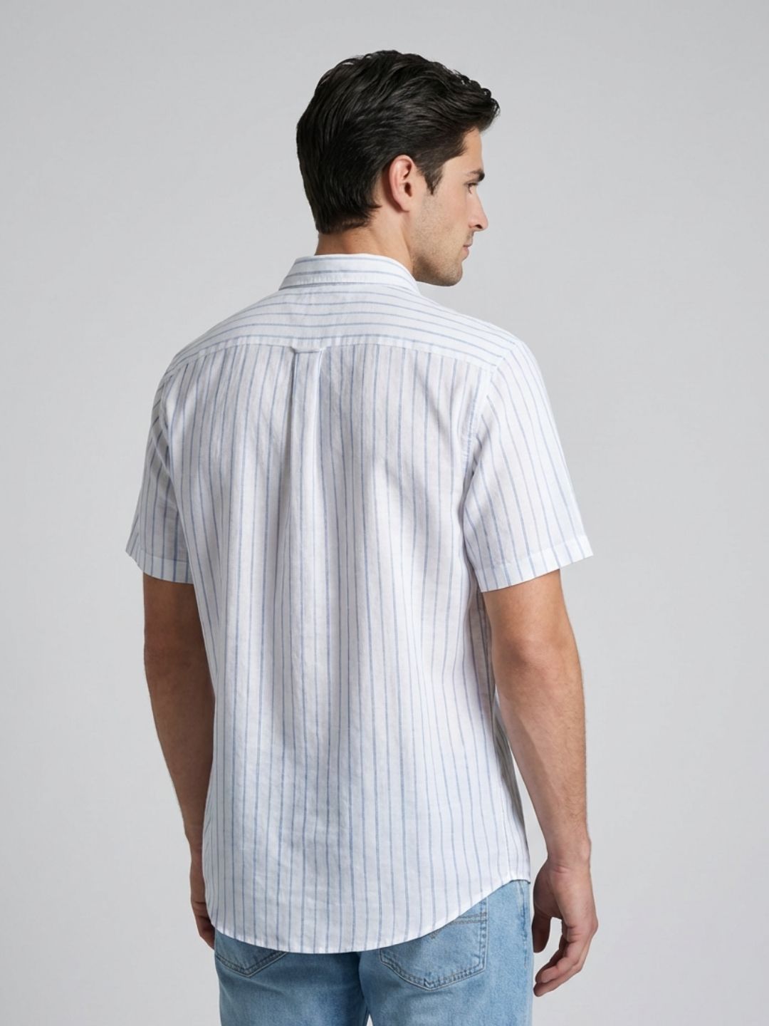 Mokajodi Stripe Slim Fit  Striped Casual Shirt