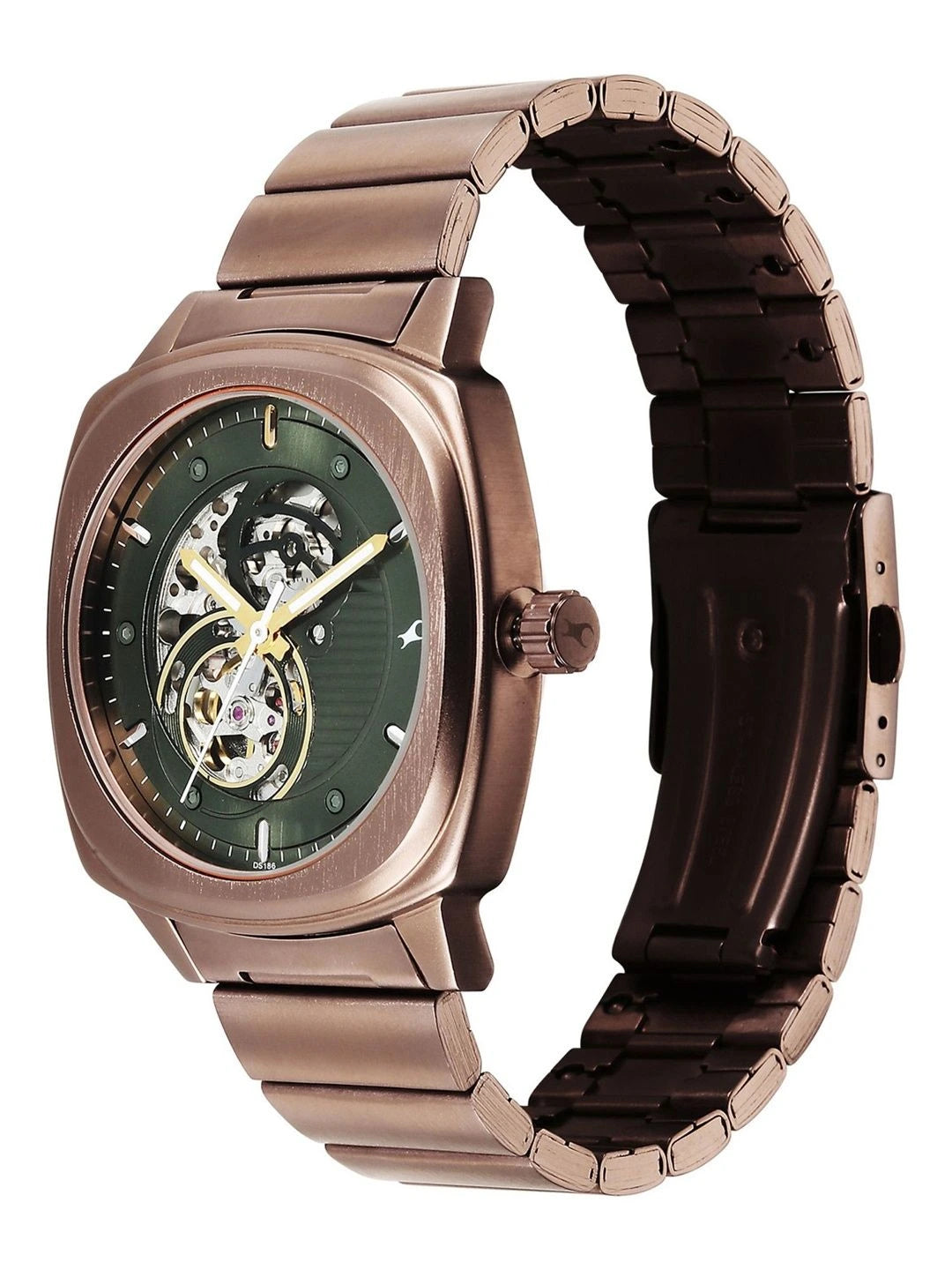 Fastrack Automatics 3.0 Analog Green Dial Watch - 3333QM02