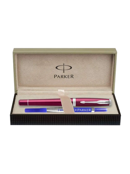 Parker Urban Magenta Chrome Trim Rollerball Pen Medium Nib
