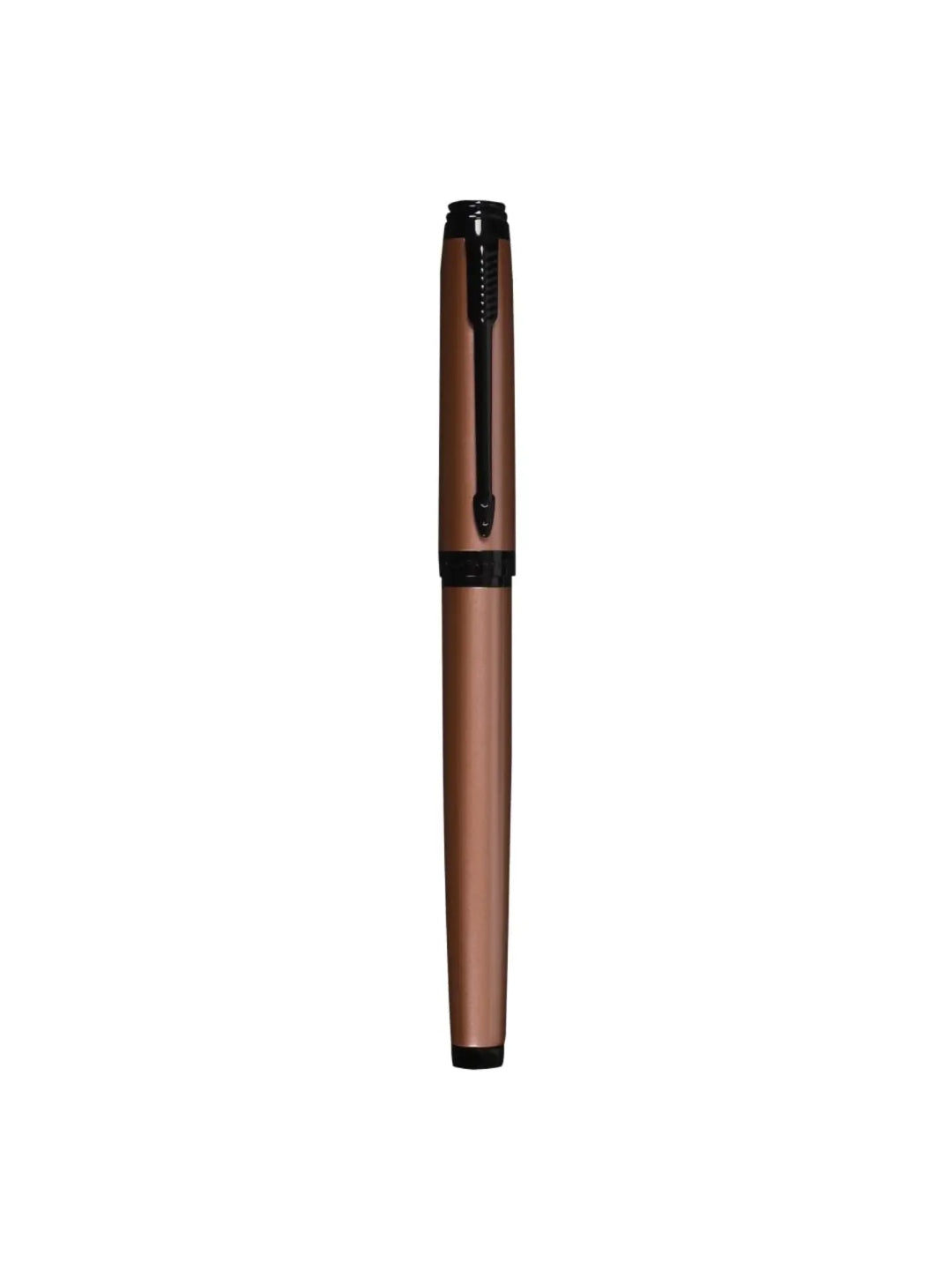 Parker Ambient Rose Gold Black Trim Ballpoint Pen Medium Nib