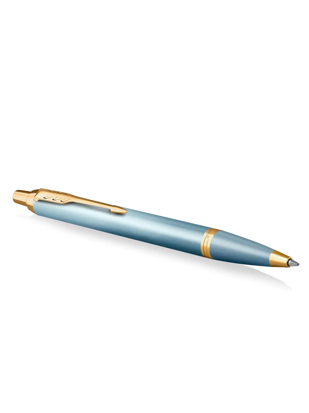 Parker IM Green Gradient Gold Trim Ballpoint Pen Medium Nib