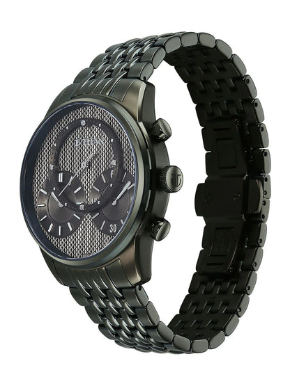 Titan Classique Micromotors Quartz Round Dial Analog Watch - 90179QM01