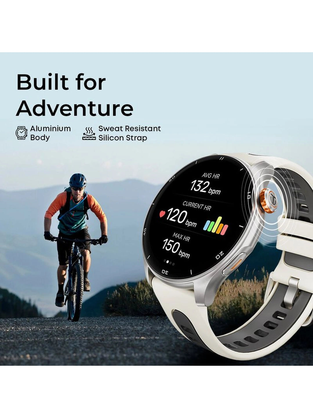 Titan Celestor Advanced GPS & Barometer 3.6 cm AMOLED Display With AOD, Piezoelectric Functional Crown Black Eclipse.