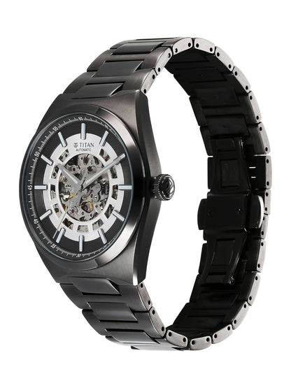 Titan Round Analog Watch - 90221QM02