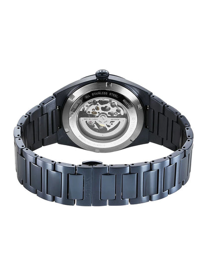 Titan Skeleton Bracelet Style Strap Analogue Automatic Motion Powered Watch - 90221QM03