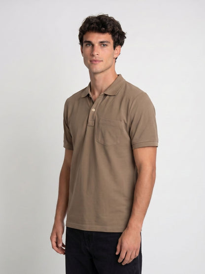 Mokajodi Brown Slim Fit Printed T-Shirt