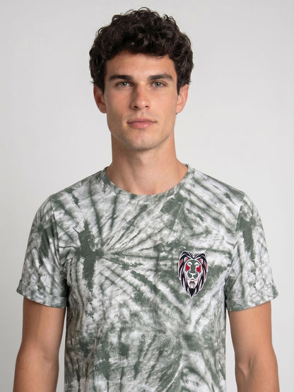 Mokajodi Green Slim Fit Graphic Print T-Shirt