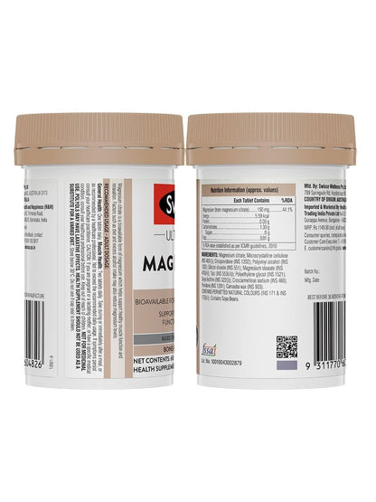 Swisse Magnesium for Relaxing, Calming & Muscle Regenerative Sleep (60 Tablets)