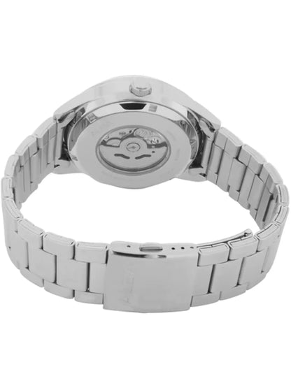 Alba Round Black Dial Analog Watch With Metal Strap - AL4593X1