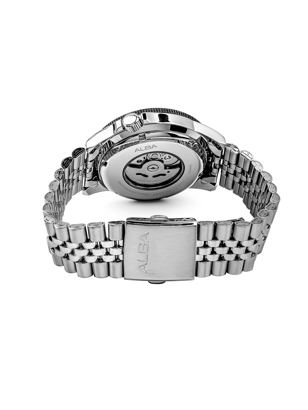 Alba Round 44mm Black Dial Analog Watch - AL4645X1