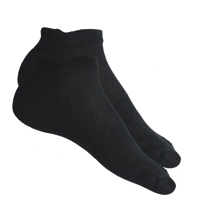 Bamboology Black Antibacterial Odor-Free Ankle Length Socks