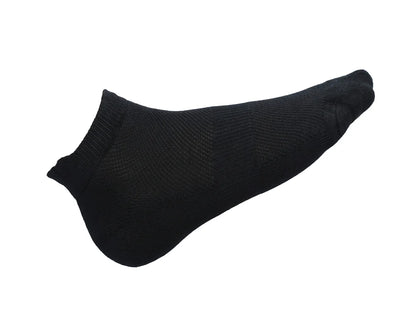 Bamboology Black Ultra Soft Ankle Length Socks (Pack of 2)