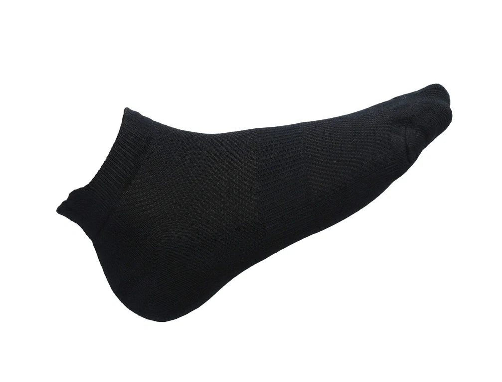 Bamboology Black Antibacterial Odor-Free Ankle Length Socks