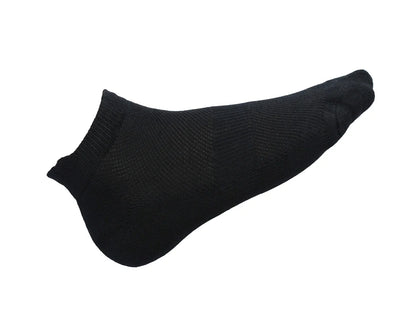 Bamboology Black Antibacterial Odor-Free Ankle Length Socks